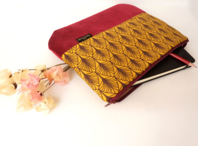 Pochette de rangement, Collection Velours