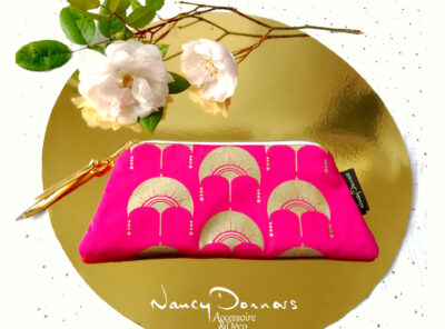 Trousse fuchsia, collection Sérigraphie